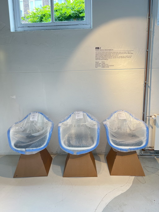 3 x Vitra Eames DAW Chair