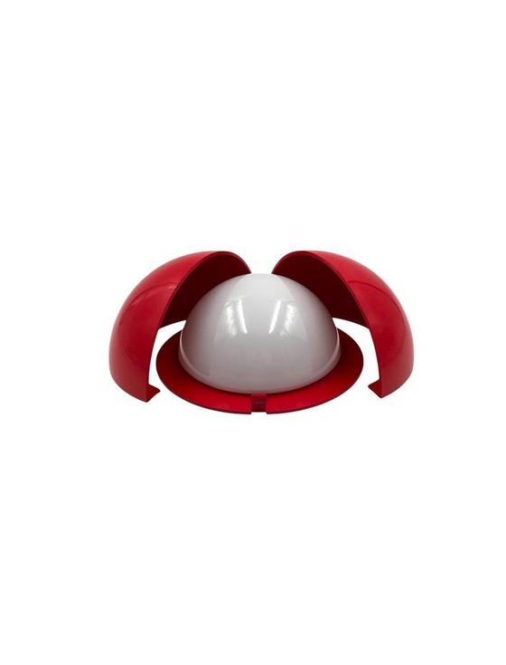 Image 1 of Gianemilio Piero e Anna Monti, mod. Applique rossa Lampira, Fontana Arte Italia, 1970