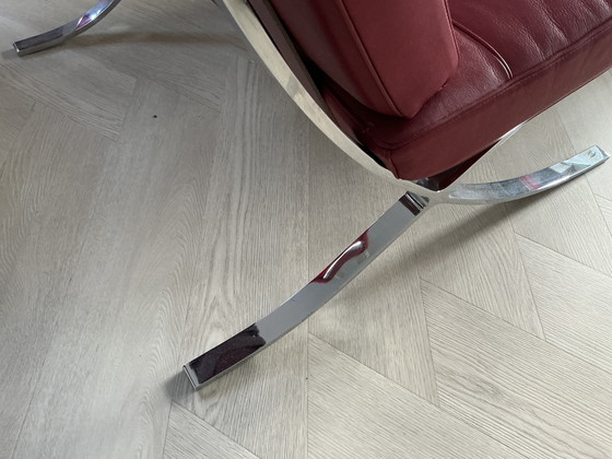 Image 1 of Barcelona chair red, replica