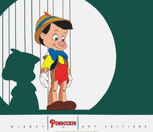 COLLECTIF BD Pinocchio - Disney poster 1993