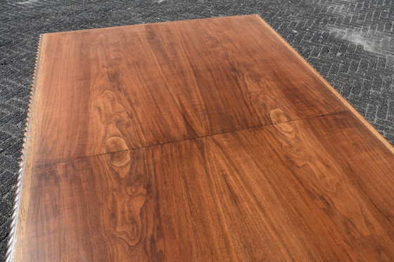 Image 1 of Magnifique table/bureau extensible en bois massif