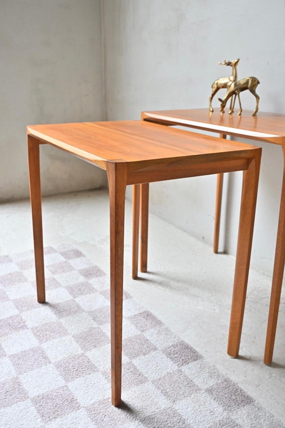 Image 1 of Juego de dos mesas auxiliares Rex Raab para Wilhelm Renz