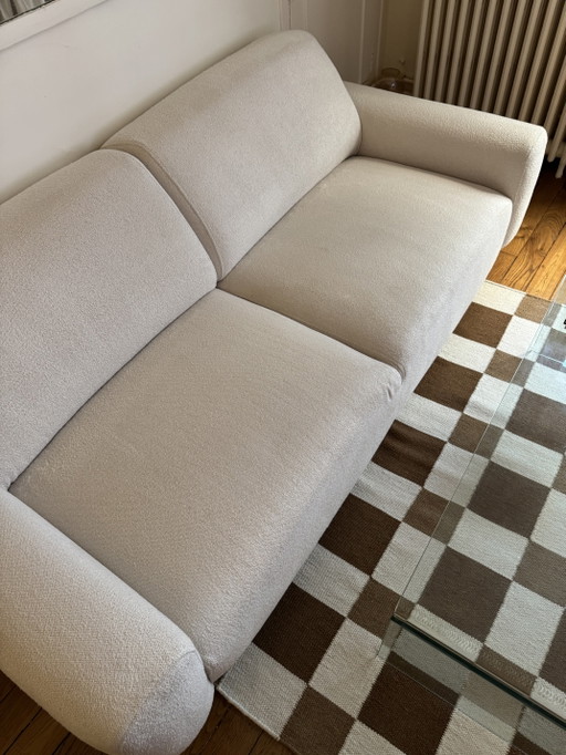Vaste 3-zitsbank - Bastille - Zachte bouclé stof - BOBOCHIC
