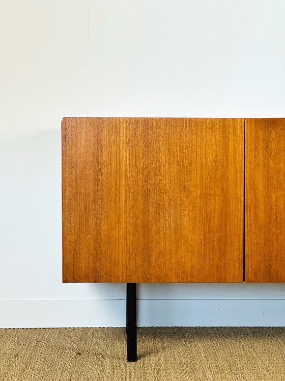 Image 1 of Minimalist Scandinavian teak sideboard, 1960