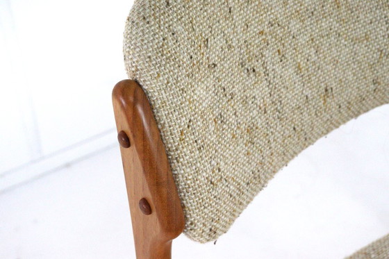 Image 1 of Ensemble de 6 chaises Erik Buch pour O.D. Mobler modèle 49 vintage