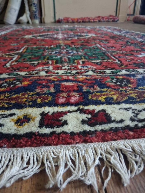 Tappeto Indo Gashqaï fatto a mano 150×101cm, Tappeti, Cotone, Lana, Multicolore (foto 8 di 13)