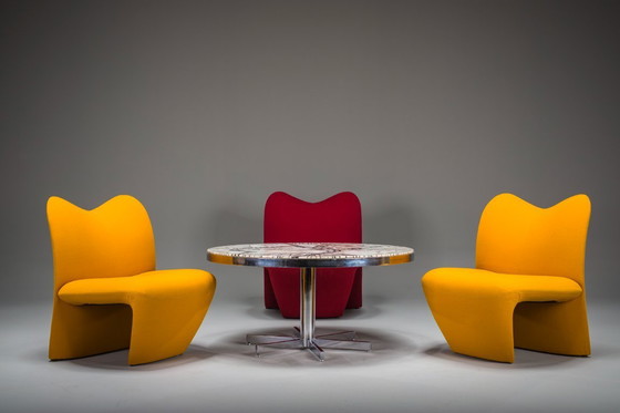 Image 1 of Chaises longues Multipla par Dillon & Wheeler pour Kron Design, années 1990, ensemble de 3