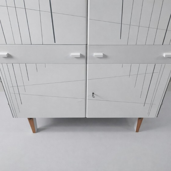 Image 1 of Vintage Wardrobe in Ash by Francisek Mezulanik, 1970