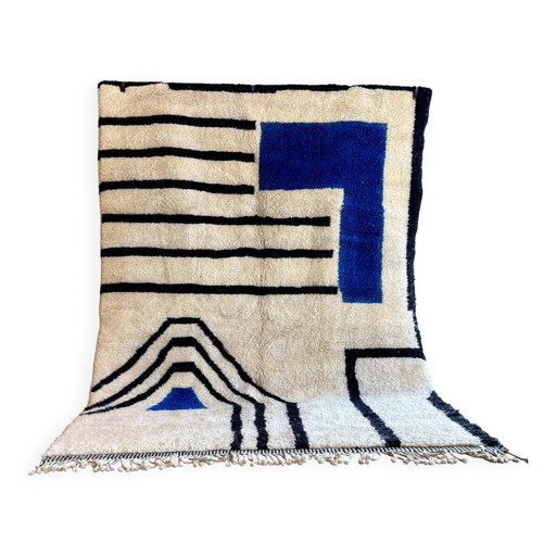 Berber-Teppich Naturwolle Marokko 3 x 2 m