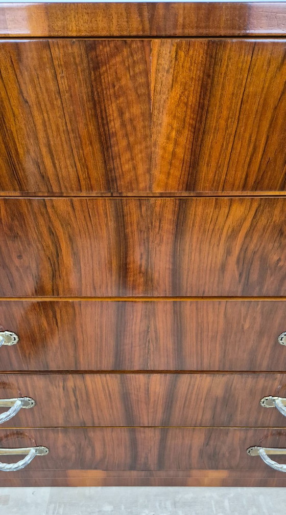 Cómoda Art Déco Veneciana con 5 Cajones, 1940 – Italian Manufacturing, Wood (photo 17 of 29)
