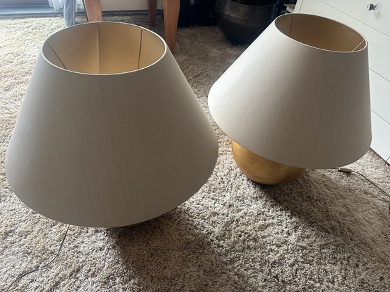 Image 1 of 2x table lamps by designer Erik Kuster
