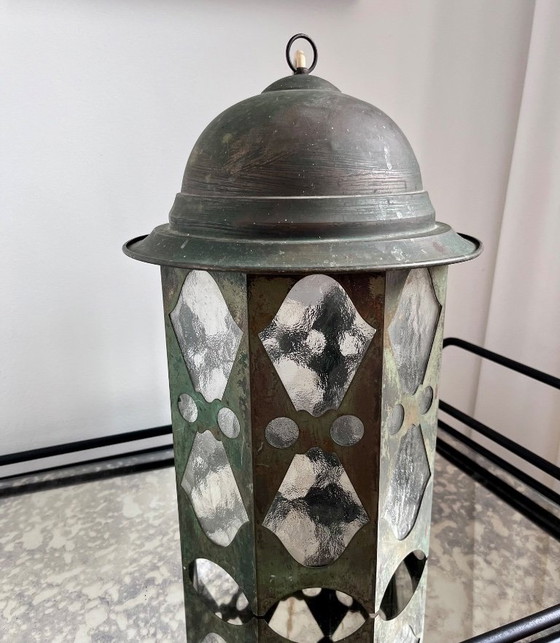 Image 1 of Art Deco / Amsterdam School hall lamp