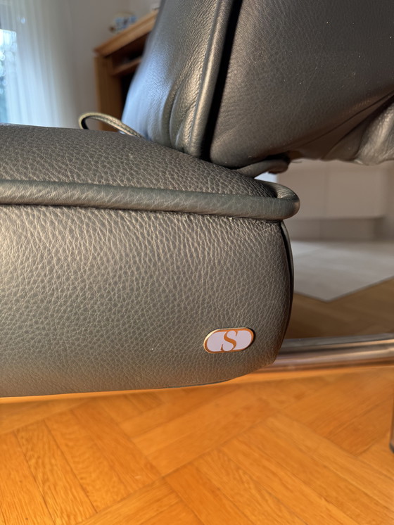 Image 1 of De Sede DS 450 Leather Two-Seater Functional Sofa Designer Leather Couch