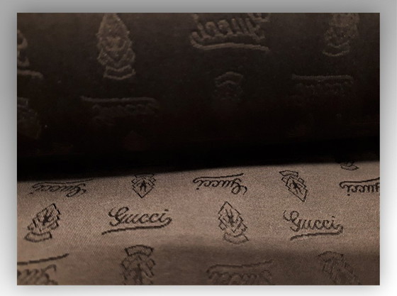 Image 1 of Gucci - Set of 2 new pillows made of Vintage Gucci viscose
