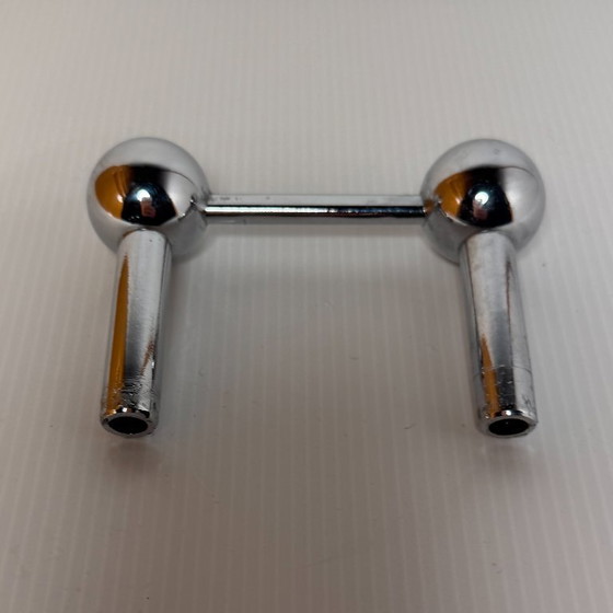 Image 1 of Set of 6 modular BSF vintage chrome candle holders