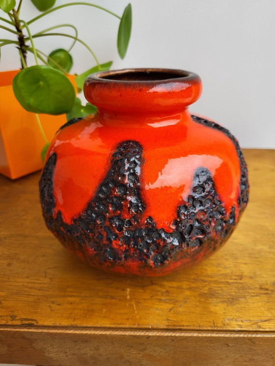 Image 1 of Vintage ceramic Fat Lava vase, Germany, 1970s