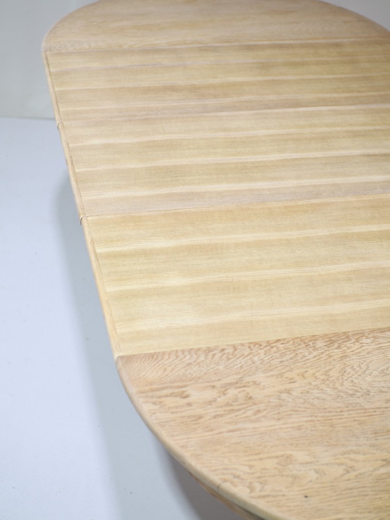 Image 1 of Extendable dining table Henning Kjaernulf oak Danish