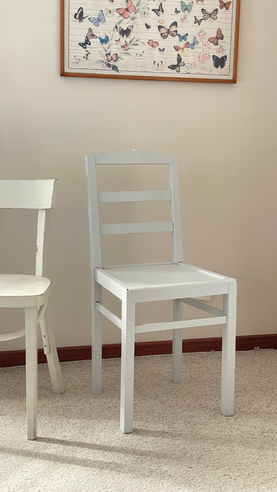 Image 1 of Coppia di sedie da bistrot vintage