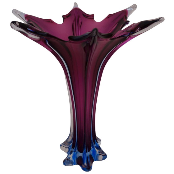 Vaso in vetro di Murano italiano di metà secolo, Barovier&Toso, 1940 – Vasi, Crystal, Murano Glass (photo 5 of 28)