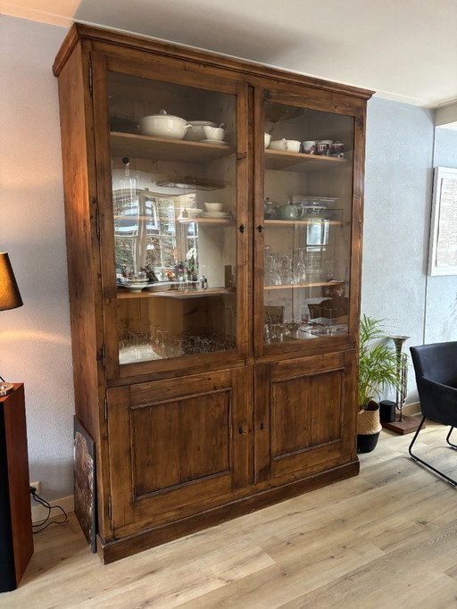 Vetrina originale in pino