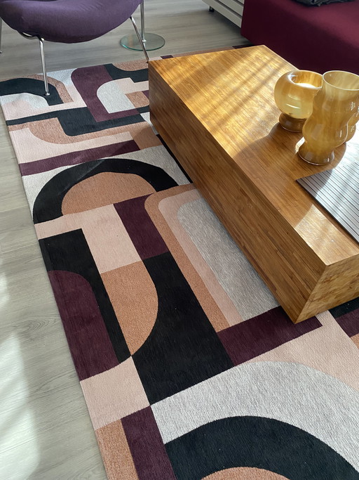 Louis De Poortere vloerkleed Pink Rohe - roze - 200x280cm