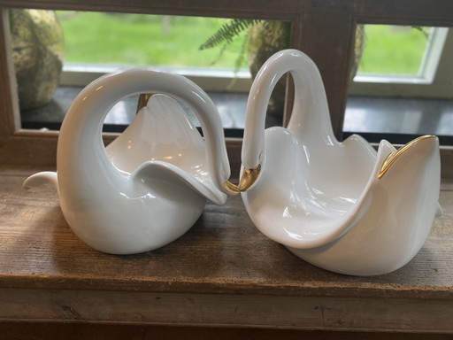 Porzellan Schalen Schwan – Porcelain (photo 2 of 15)