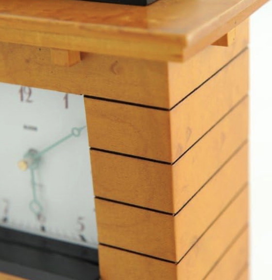 Image 1 of ALESSI MANTEL CLOCK TISCHUHR BY MICHAEL GRAVES MEMPHIS POSTMODERNE