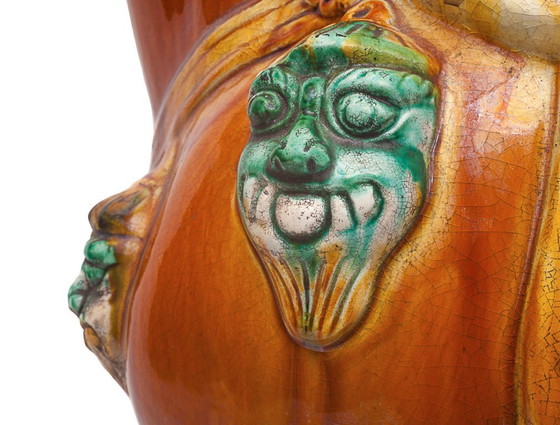 Image 1 of Caballo de cerámica chino de gran tamaño