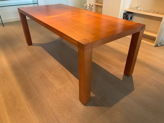 Image 1 of 1x cherry wood dining table