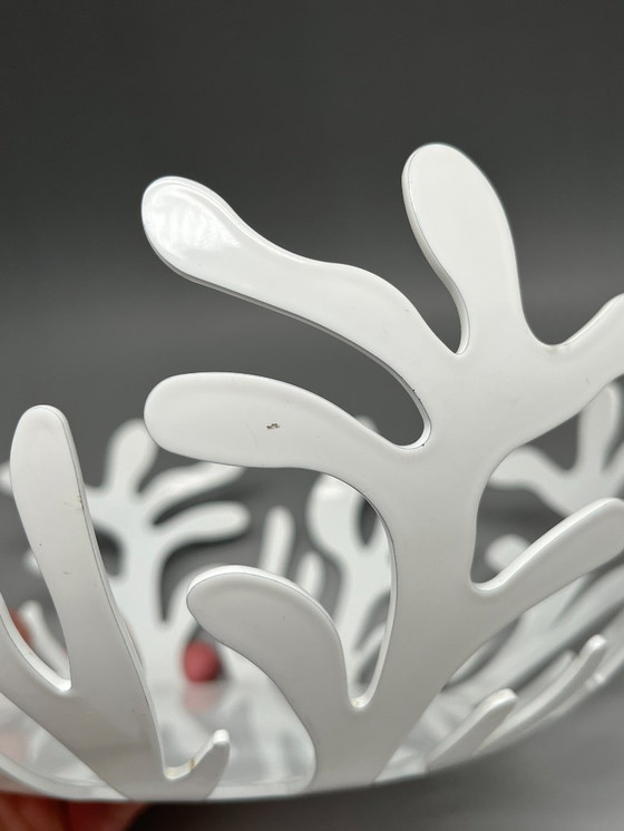 Image 1 of Frutero Alessi “Mediterraneo” – Acero blanco – Diseño de Emma Silvestris