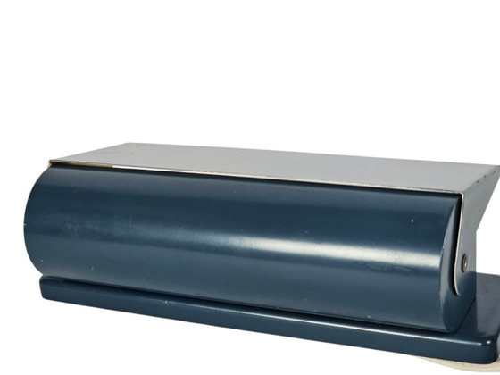 Image 1 of Gispen - H.W. Gispen - Zylinder-Wandleuchte - Metall - blau - 1950er Jahre