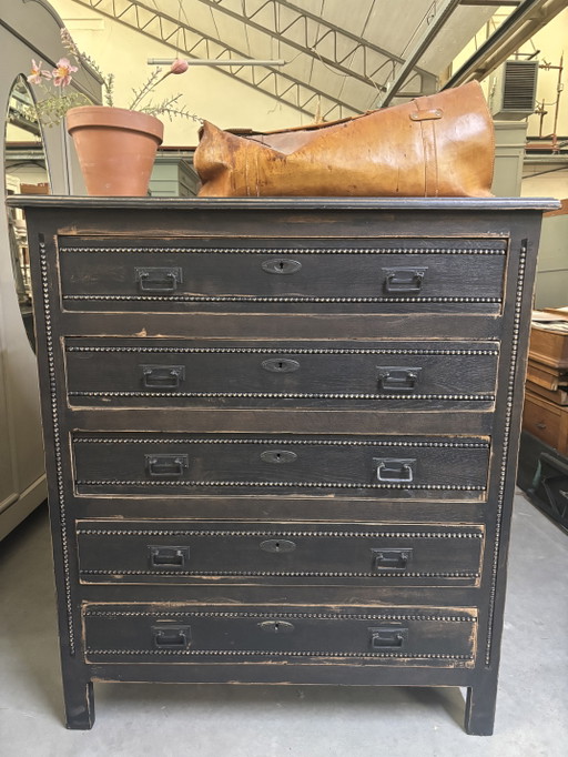 Vintage Brocante ladekast