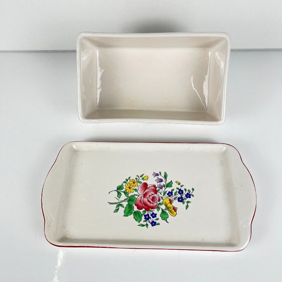 KG Lunéville Réverbère botervloot, faience – Kg Luneville, Tafelaccessoires, Ceramic (photo 4 of 6)