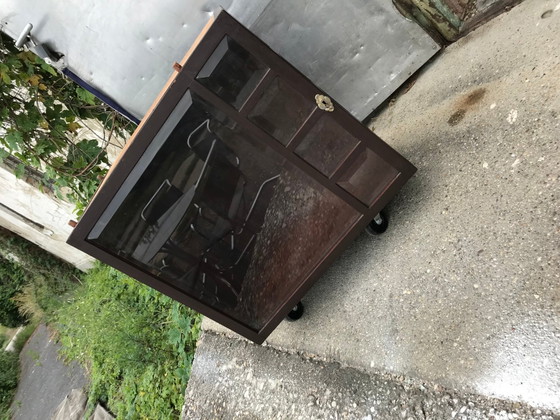Vintage Brown Cabinet, 1950s – Sideboard cabinet (photo 8 of 10)