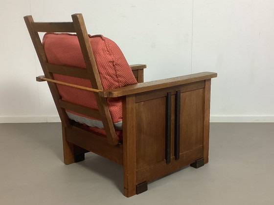 Image 1 of Amsterdamse School Fauteuil Reclining Easy Chair