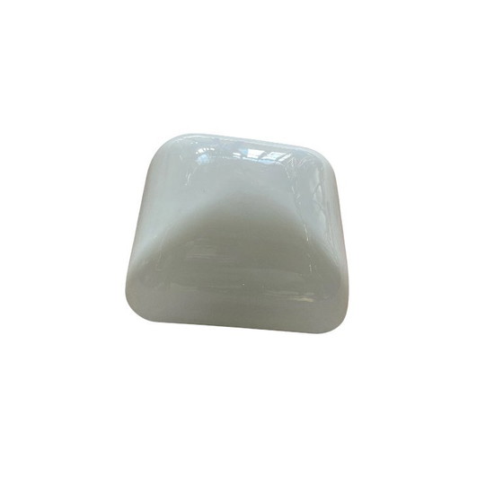 Aplique de Pared o Plafón Cuadrado 20 Cm Cristal Opalino Blanco – Glass (photo 8 of 8)