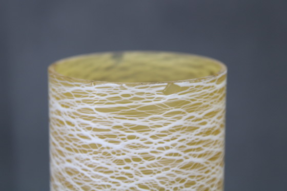 Image 1 of 1960er Tischlampe aus Glas von Pokrok Zilina, Tschechoslowakei