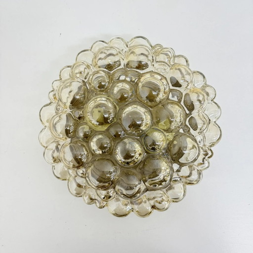 Plafonnier Helena Tynell en verre bulle, années 1970 Allemagne