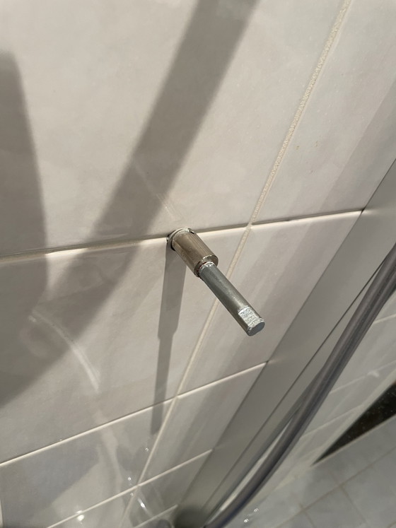 Maniglia da parete per doccia, porta sapone cromato – Decorazione, Metal, Chrome (photo 5 of 15)