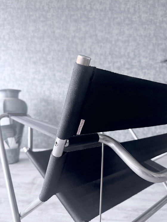 Image 1 of Fauteuil lounge Tecta D4 vintage de Marcel Breuer — Original Eisengarn, années 1970/1980