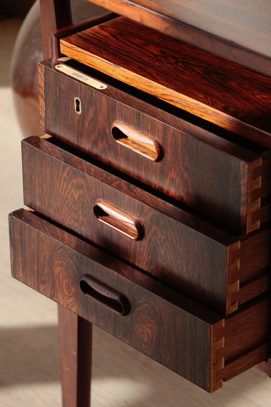 Image 1 of Escritorio Gunner Nielsen de palisandro para Tibergaard (1960)