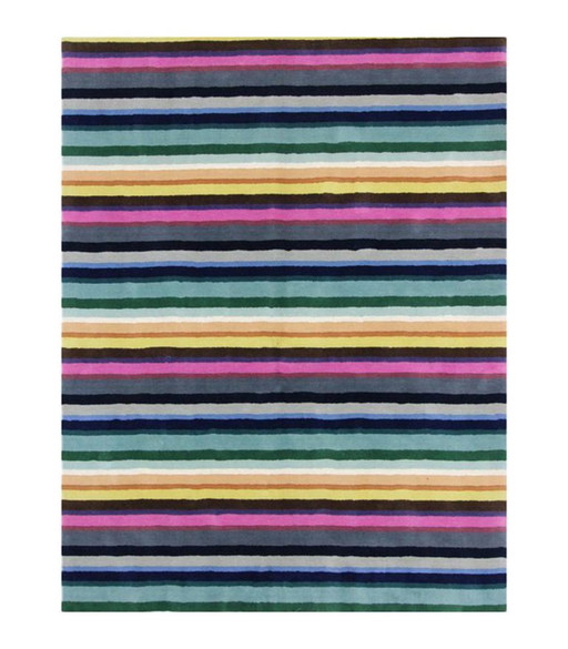 Alfombra de lana anudada a mano de diseñador moderno, nueva y sin usar, 240 x 175 cm