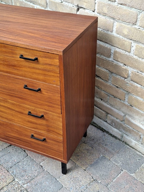 Beautiful Vintage Simpla Lux Chest of Drawers | 1960s Teak | Mid-Century Design – Wood (photo 7 of 12)