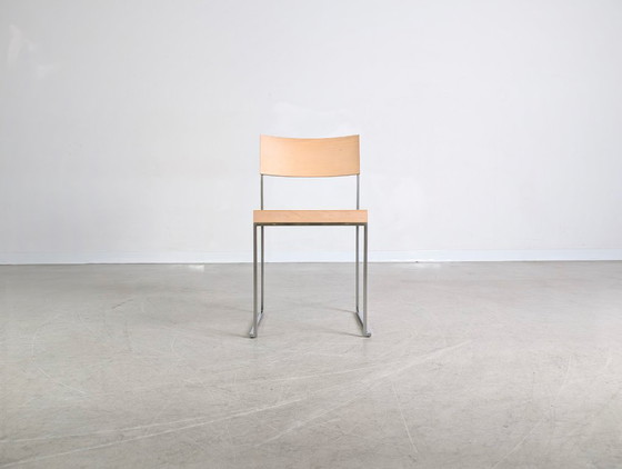 Image 1 of Original Lapalma chair Enzo Berti beech CUBA Italy Design chair