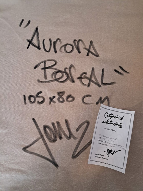 Image 1 of Daniel JONEZ - Aurora Boreal - Toile d'artiste