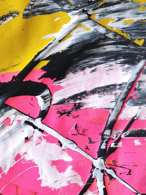Jürgen Angeler - El bailarín rosa - XXL – Pinturas y dibujos, Canvas (photo 16 of 23)