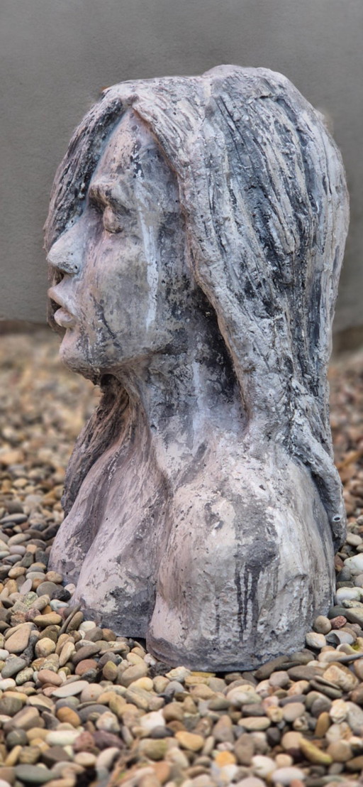 Inner Storm Sculpture Out of Cement – beeldhouwkunst, Stone (photo 2 of 6)