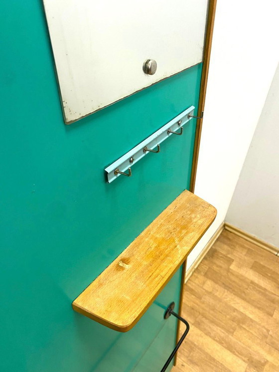 Image 1 of Retro-Wandhänger mit Spiegel, 1960er Jahre, Tschechoslowakei