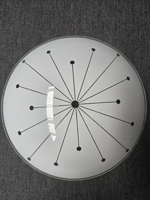 Lakro plafonnière plafondlamp atomic 1950s fifties design