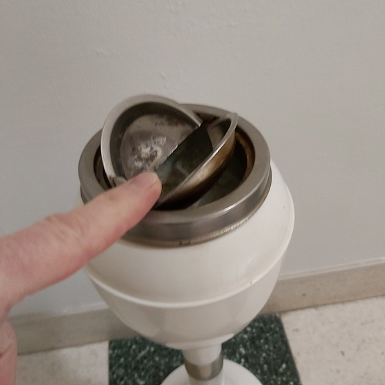 Image 1 of Retro Space Age Floor Ashtray Italy